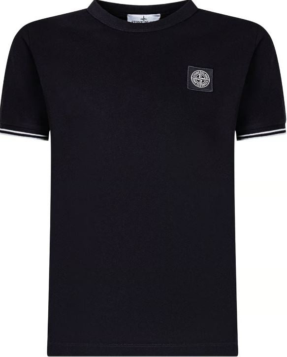Stone Island T-Shirts And Polos Black