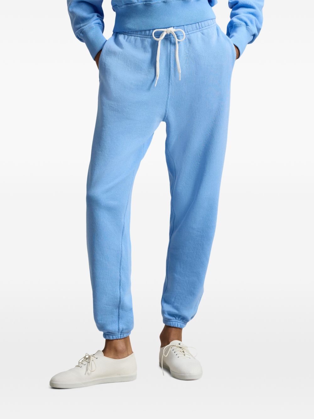 Ralph Lauren Trousers Blue Cotton Polyester