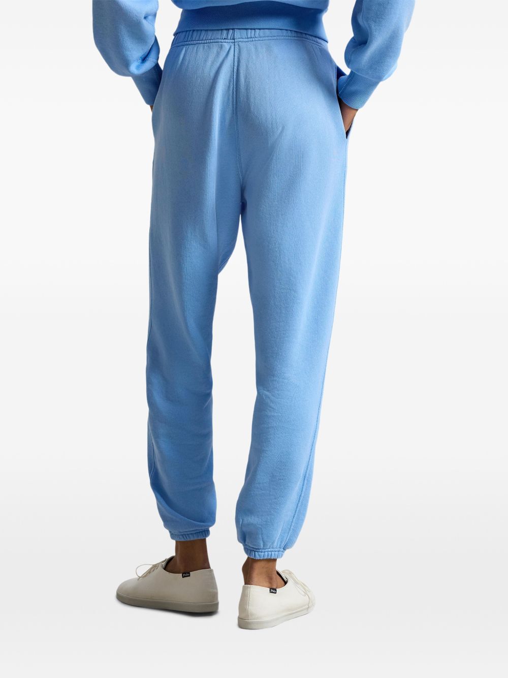 Ralph Lauren Trousers Blue Cotton Polyester