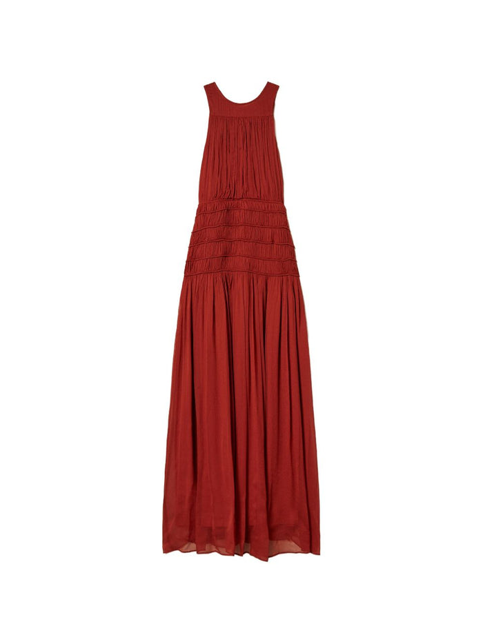 Twin-set Dresses Brown Henna