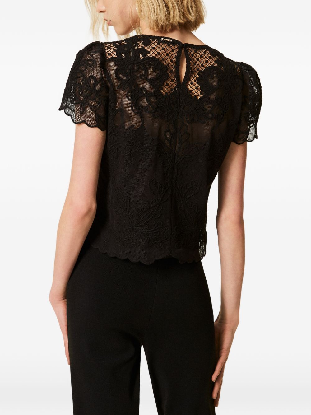 Twin-Set Top Black
