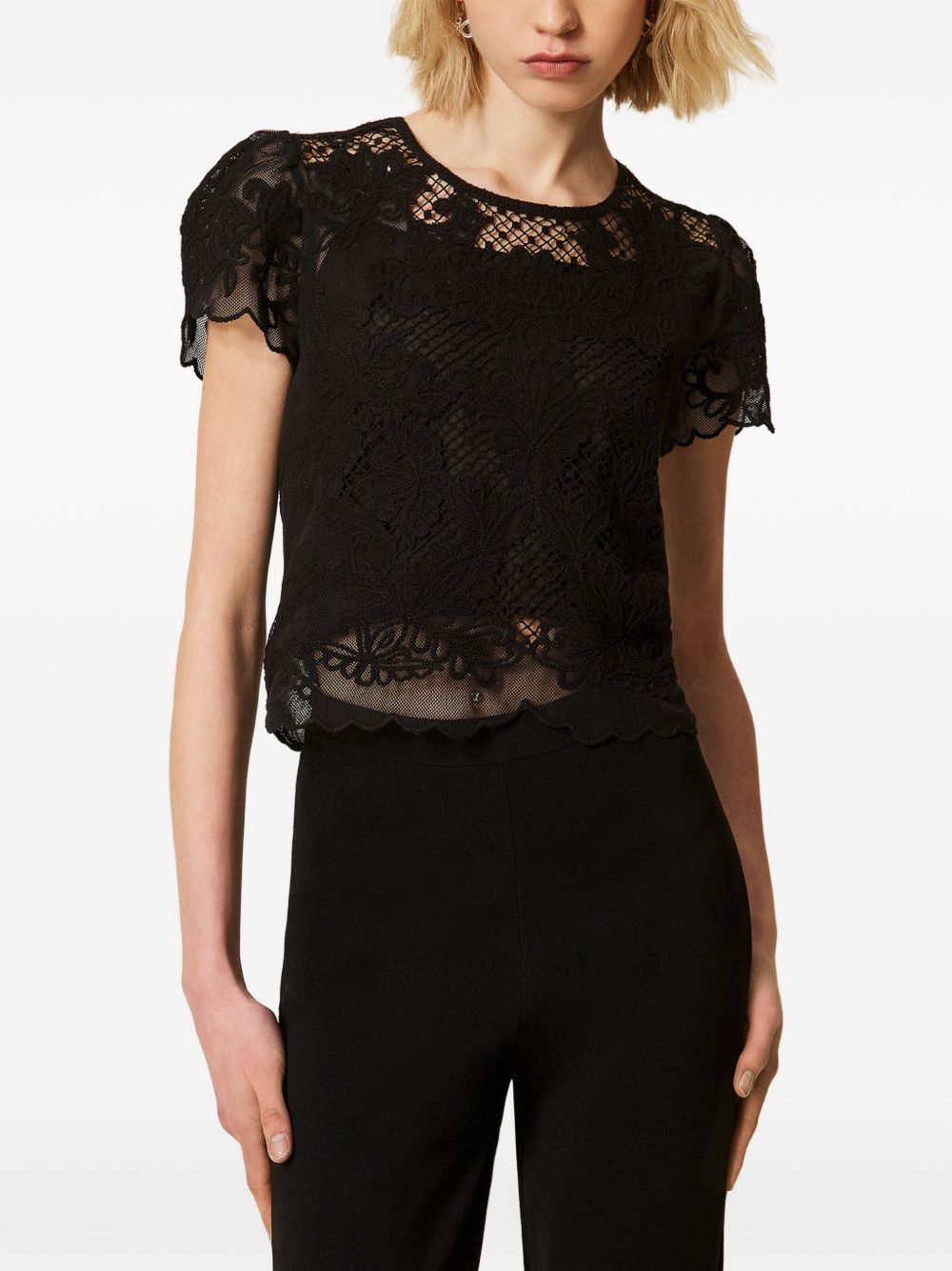 Twin-Set Top Black