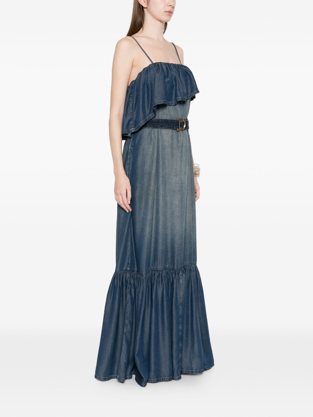 Pinko Dresses Denim Medio-scuro
