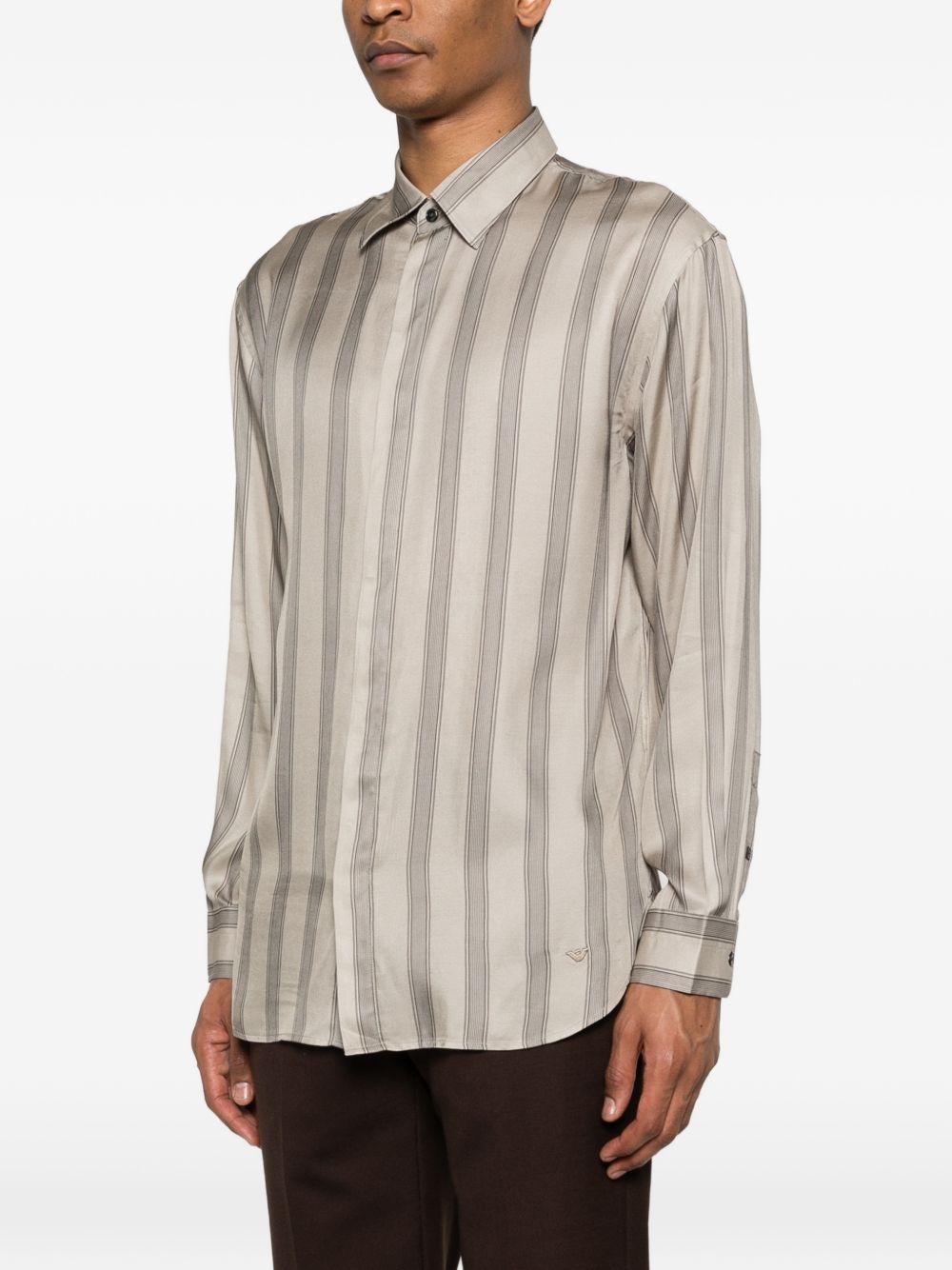 Giorgio Armani Shirts Beige