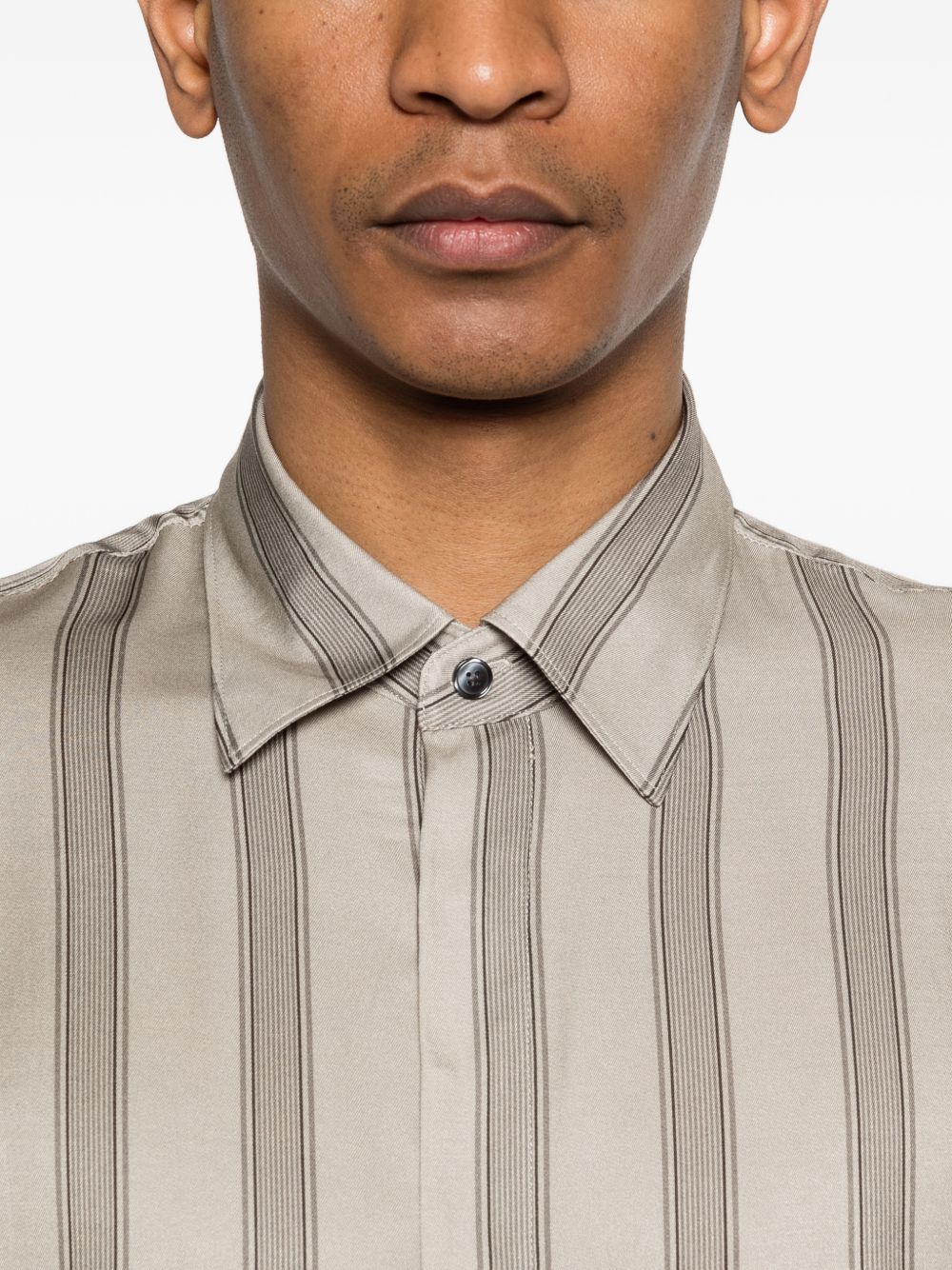 Giorgio Armani Shirts Beige