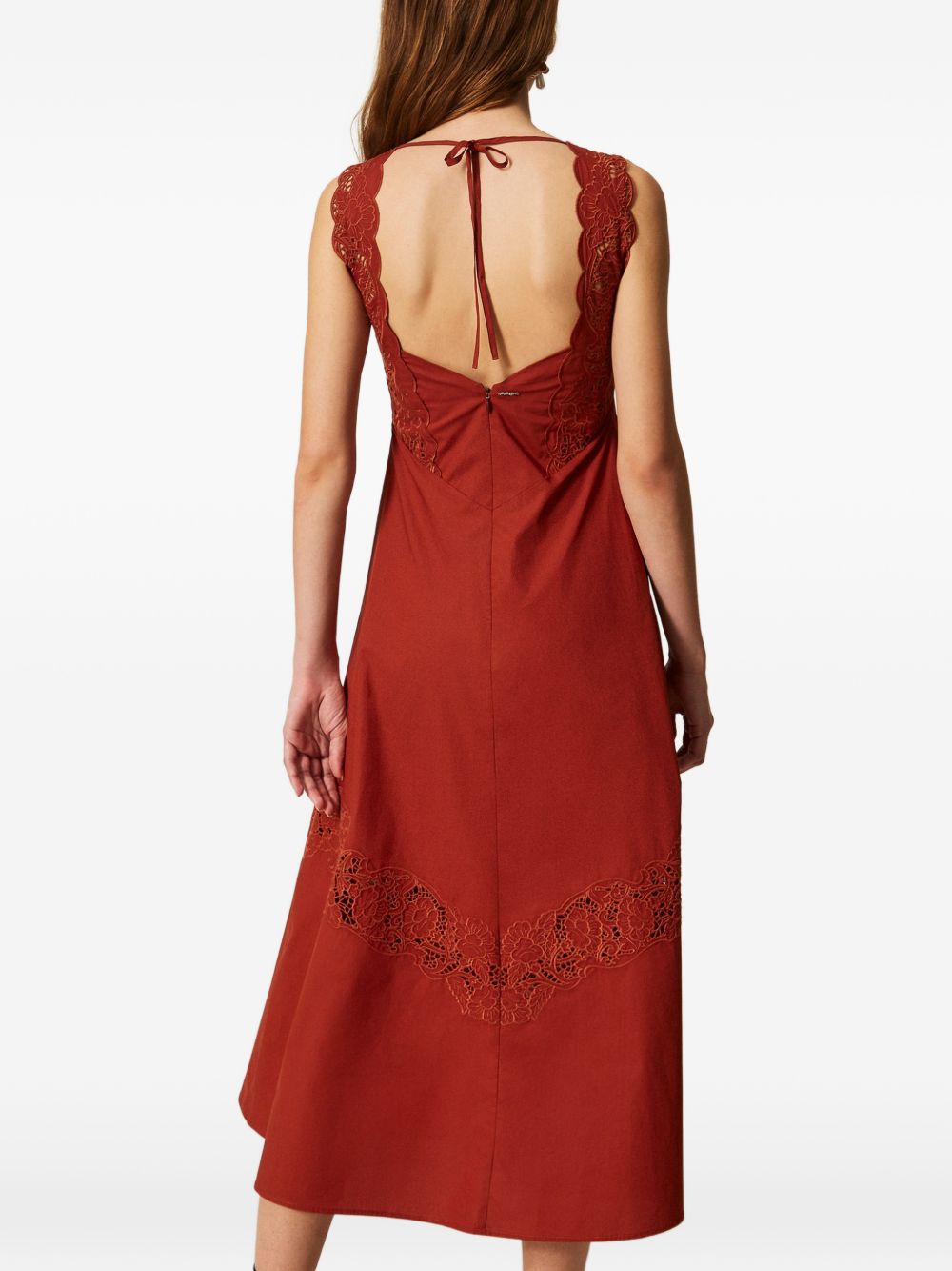 Twin-set Dresses Brown Henna