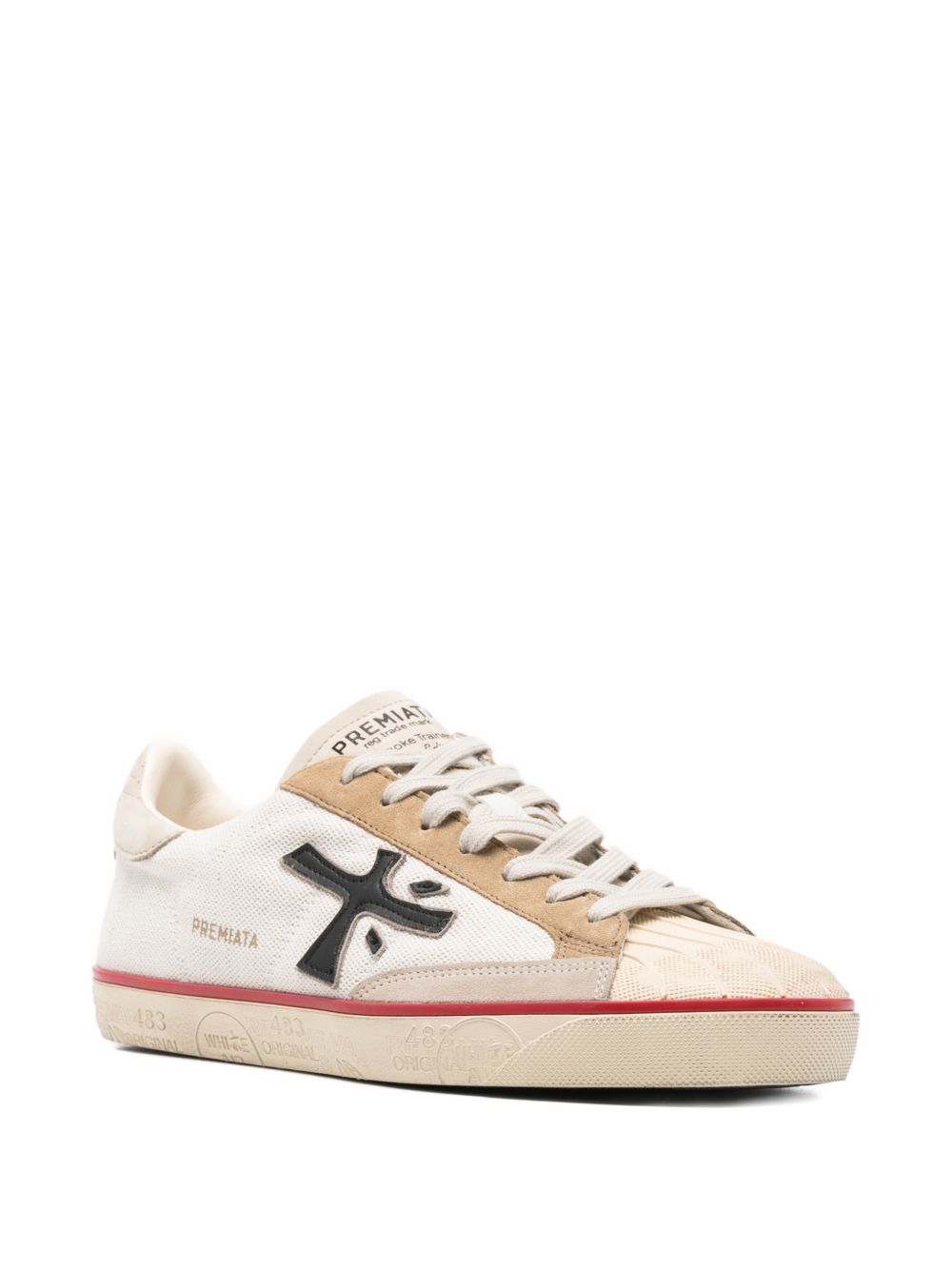 Premiata Flat shoes White Canvas