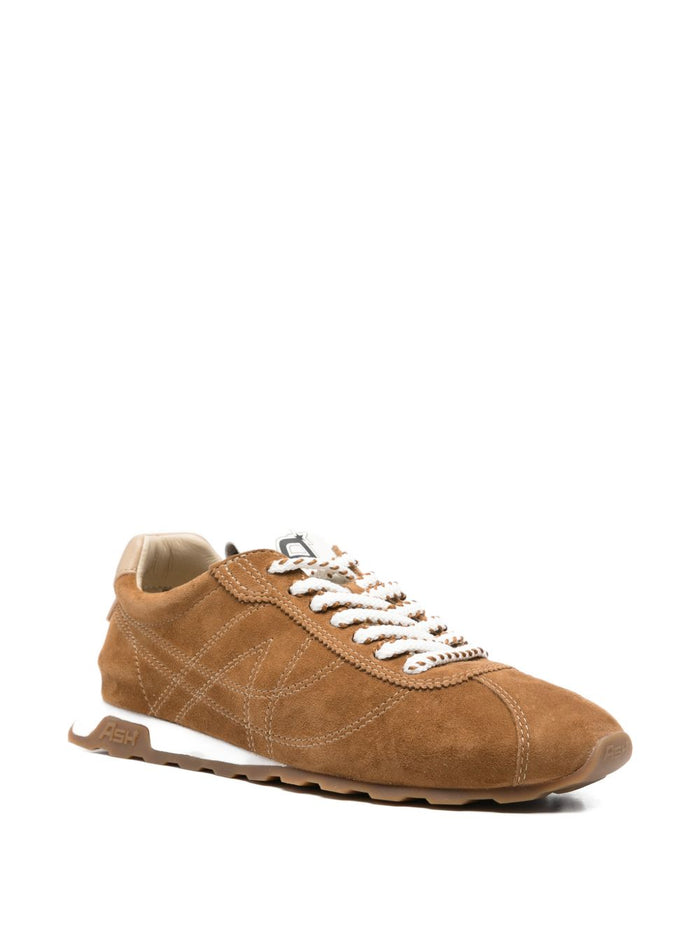 ASH Flat shoes Tan Suede Upper