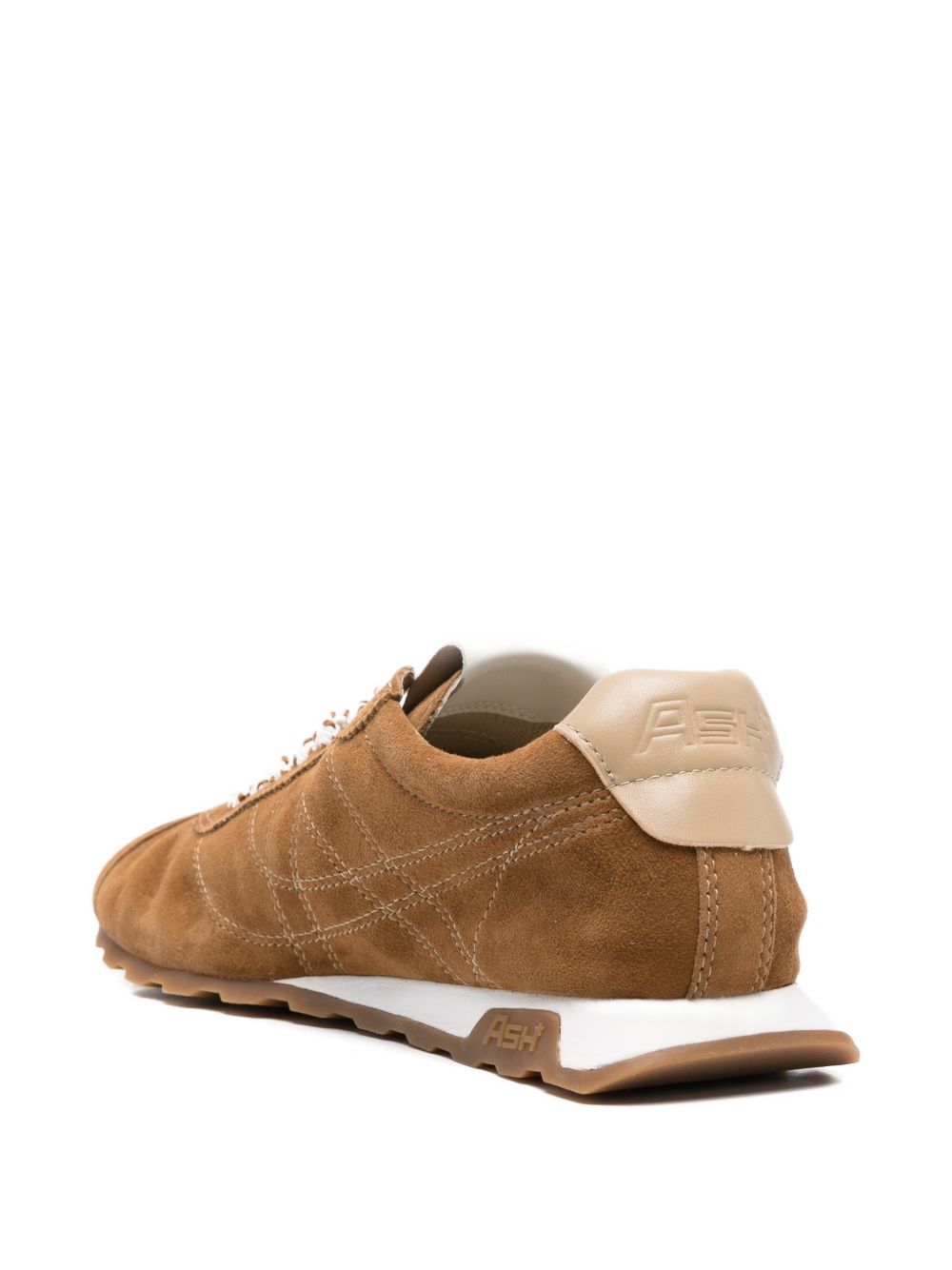 ASH Flat shoes Tan Suede Upper