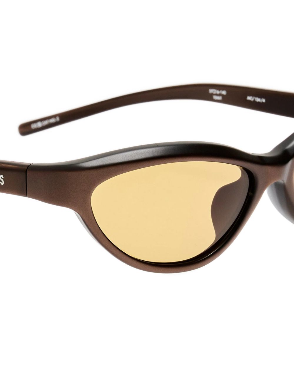 JACQUEMUS Sunglasses Brown/silve/amber