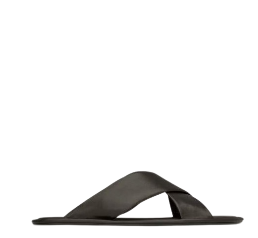 Saint Laurent Flat shoes Harris Eagle Brown