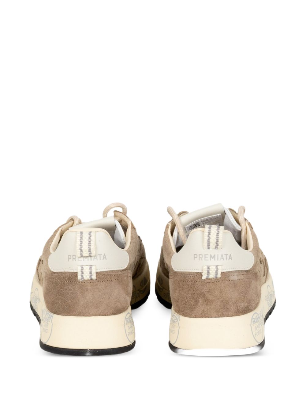 Premiata Flat shoes Taupe Suede