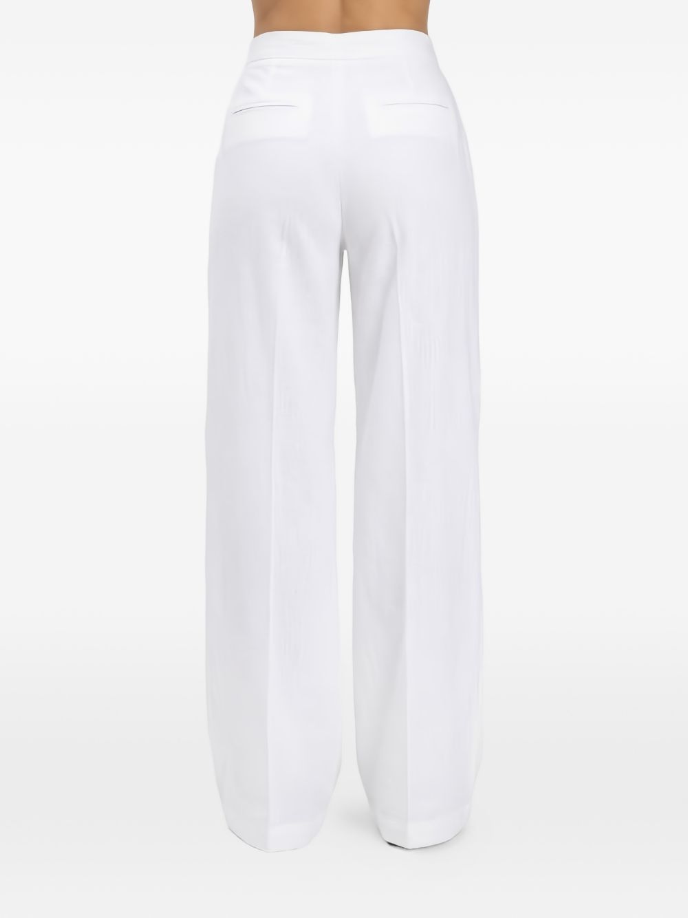 Pinko Trousers White Vi Pa Ea