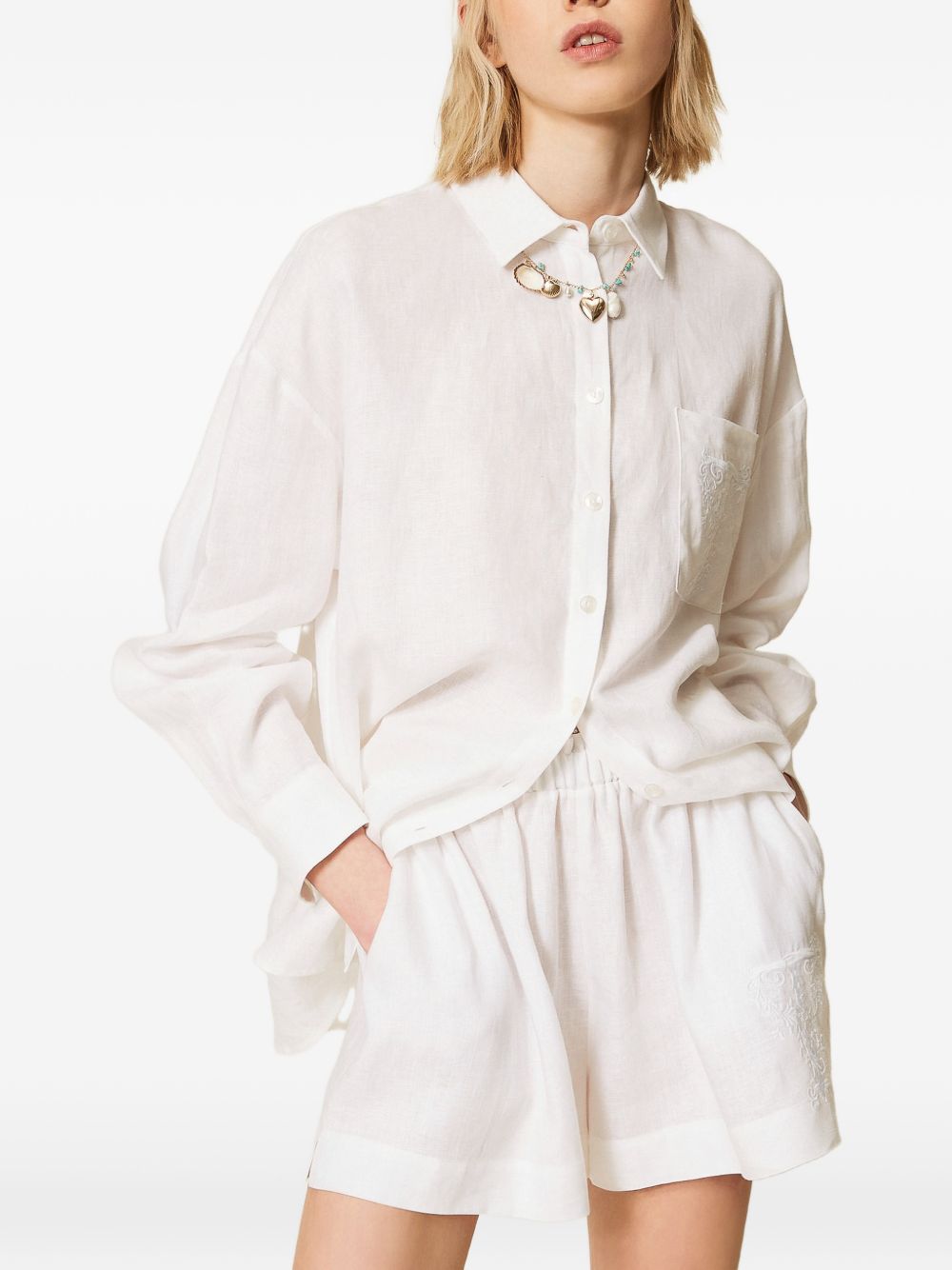 Twin-set Shorts White