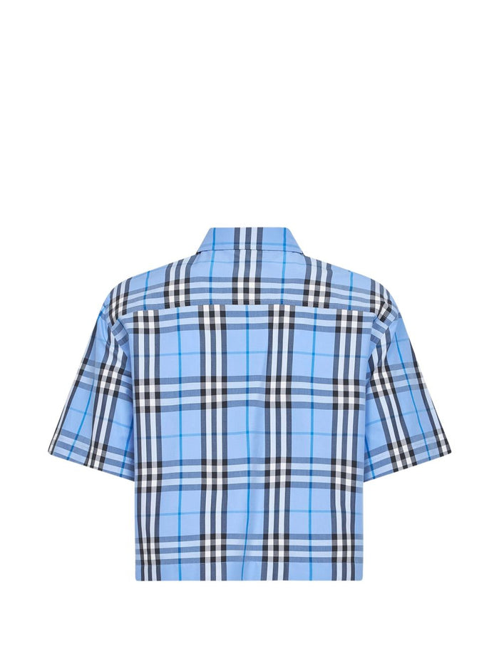 Burberry Shirts Cornflower Blue