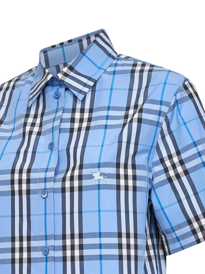 Burberry Shirts Cornflower Blue