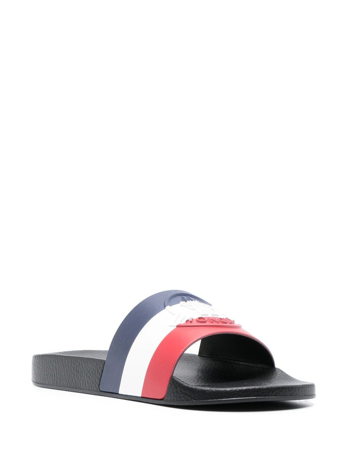 Moncler Flat Shoes Multicolor (navy, White, Red)