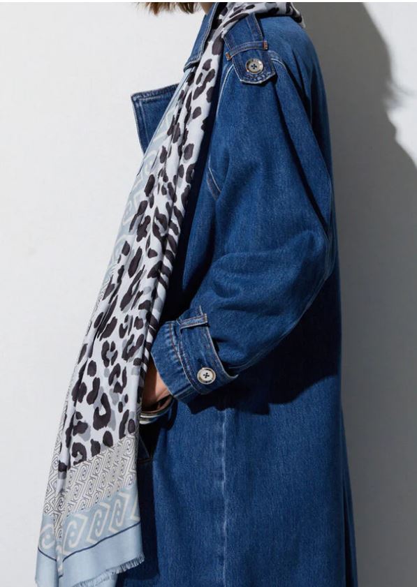 Liu Jo Scarfs Dusty Blu