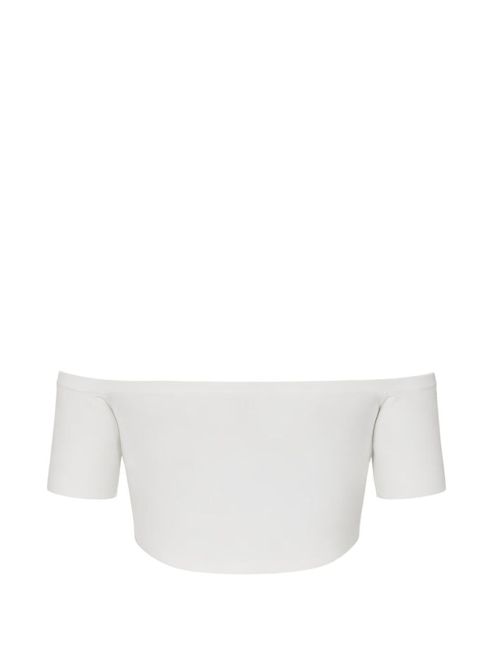 Elisabetta Franchi Top Ivory