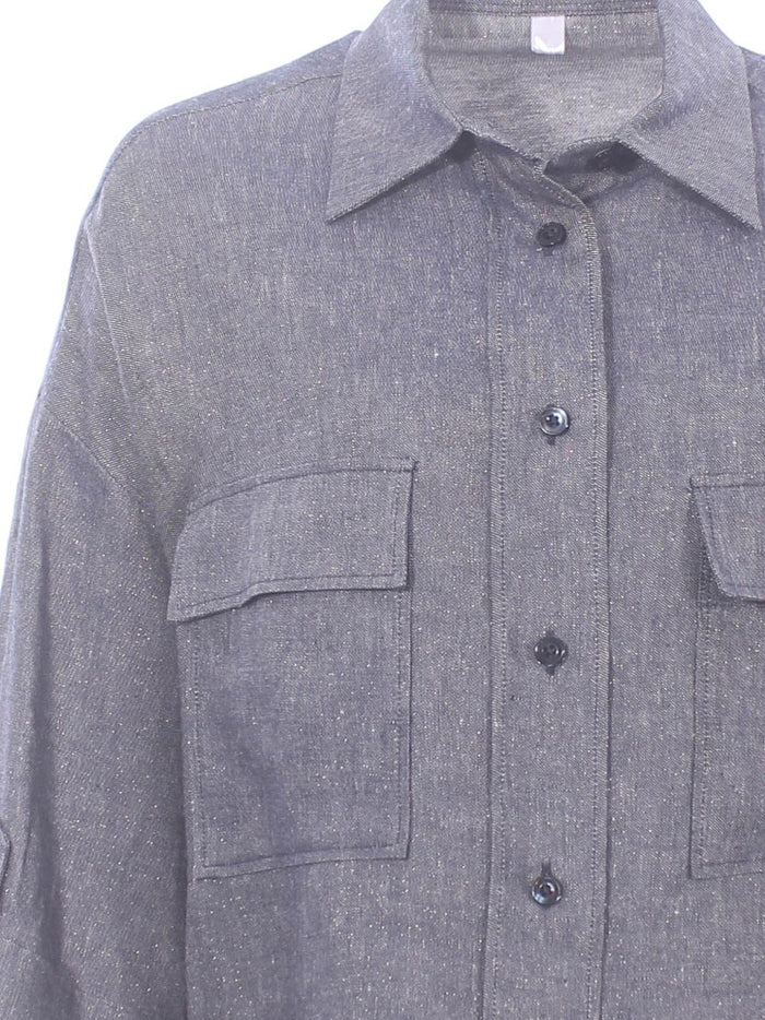 Eleventy Shirts Blue