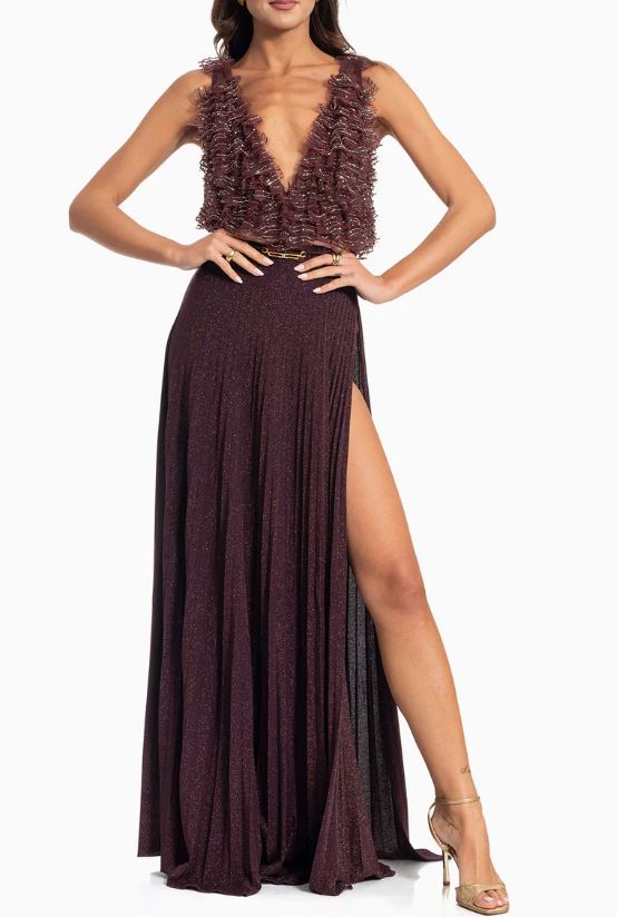 Elisabetta Franchi Dresses Merlot