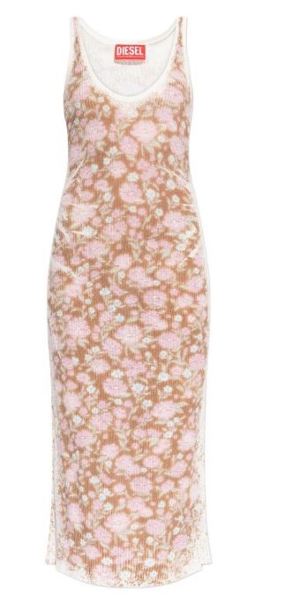 Diesel Sweaters Brown/pink Floral