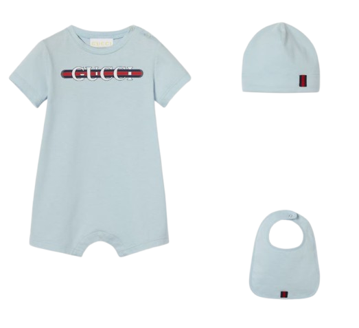 Gucci Kids Clothing Pale Blue