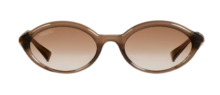Gucci Sunglasses Brown Acetate