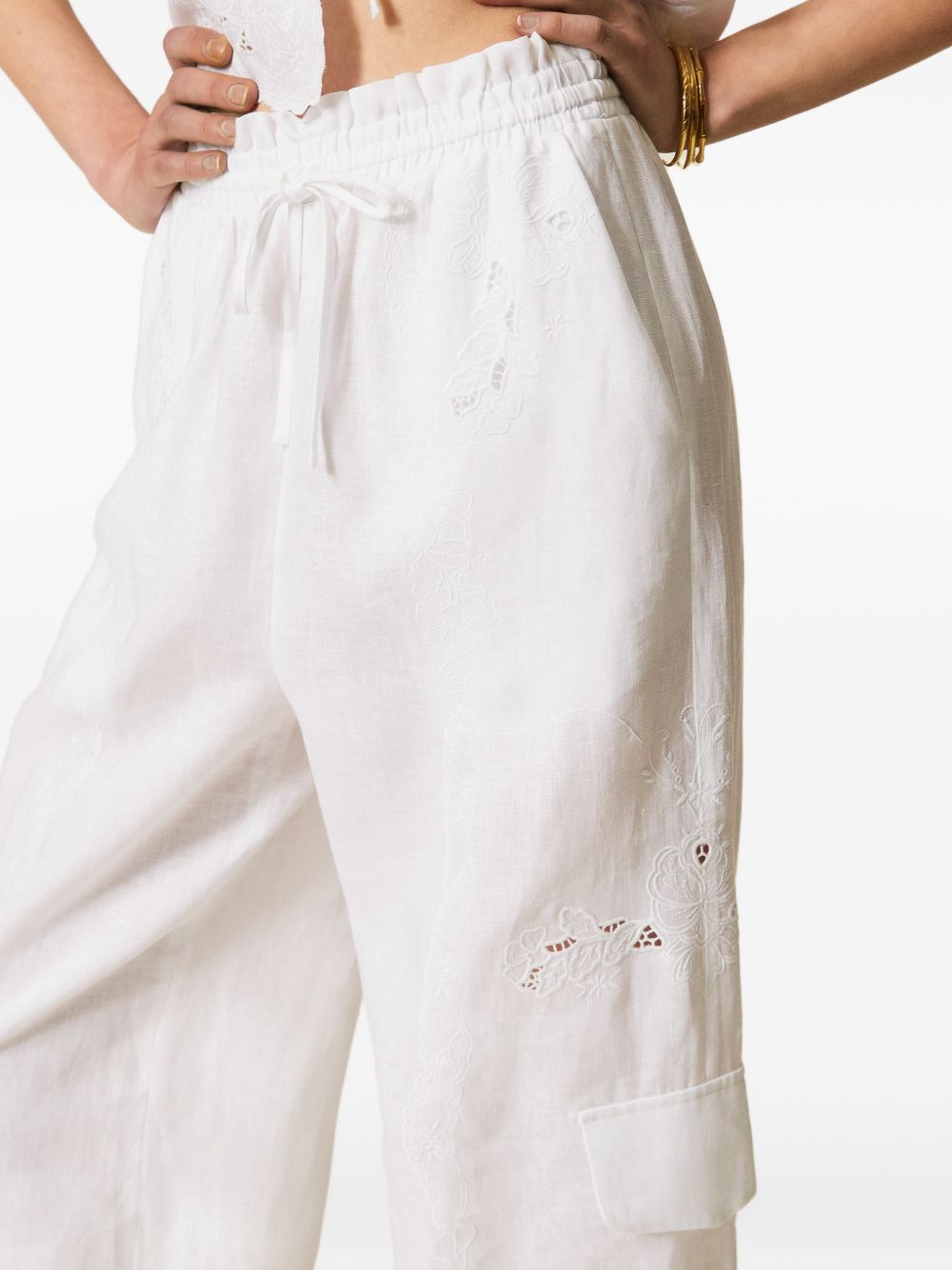 Twin-set Trousers White