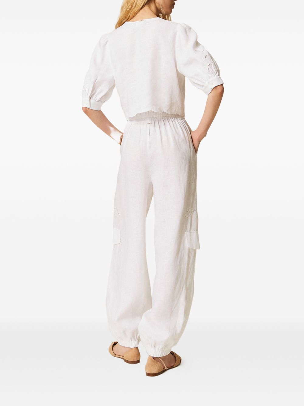 Twin-set Trousers White