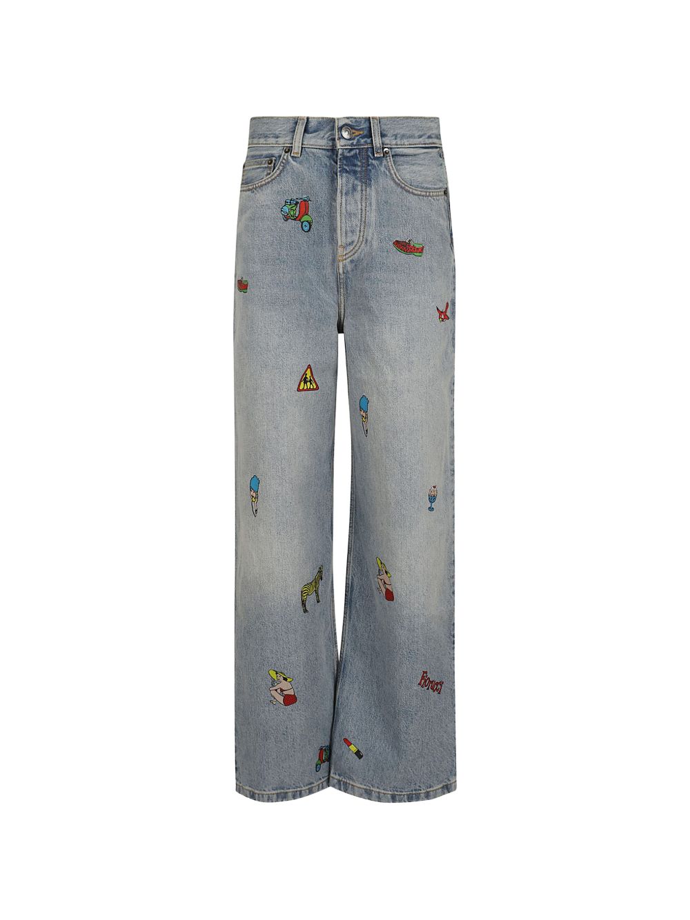 Fiorucci Jeans Blue Cotton