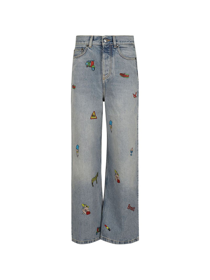 Fiorucci Jeans Blue Cotton