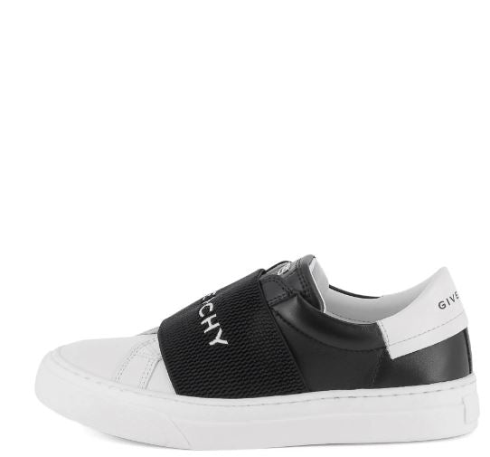 GIVENCHY KIDS Flat shoes White / Black Fab Oth Mat