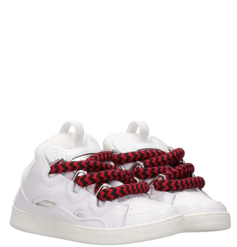 Lanvin Flat shoes White Fab Oth Mat