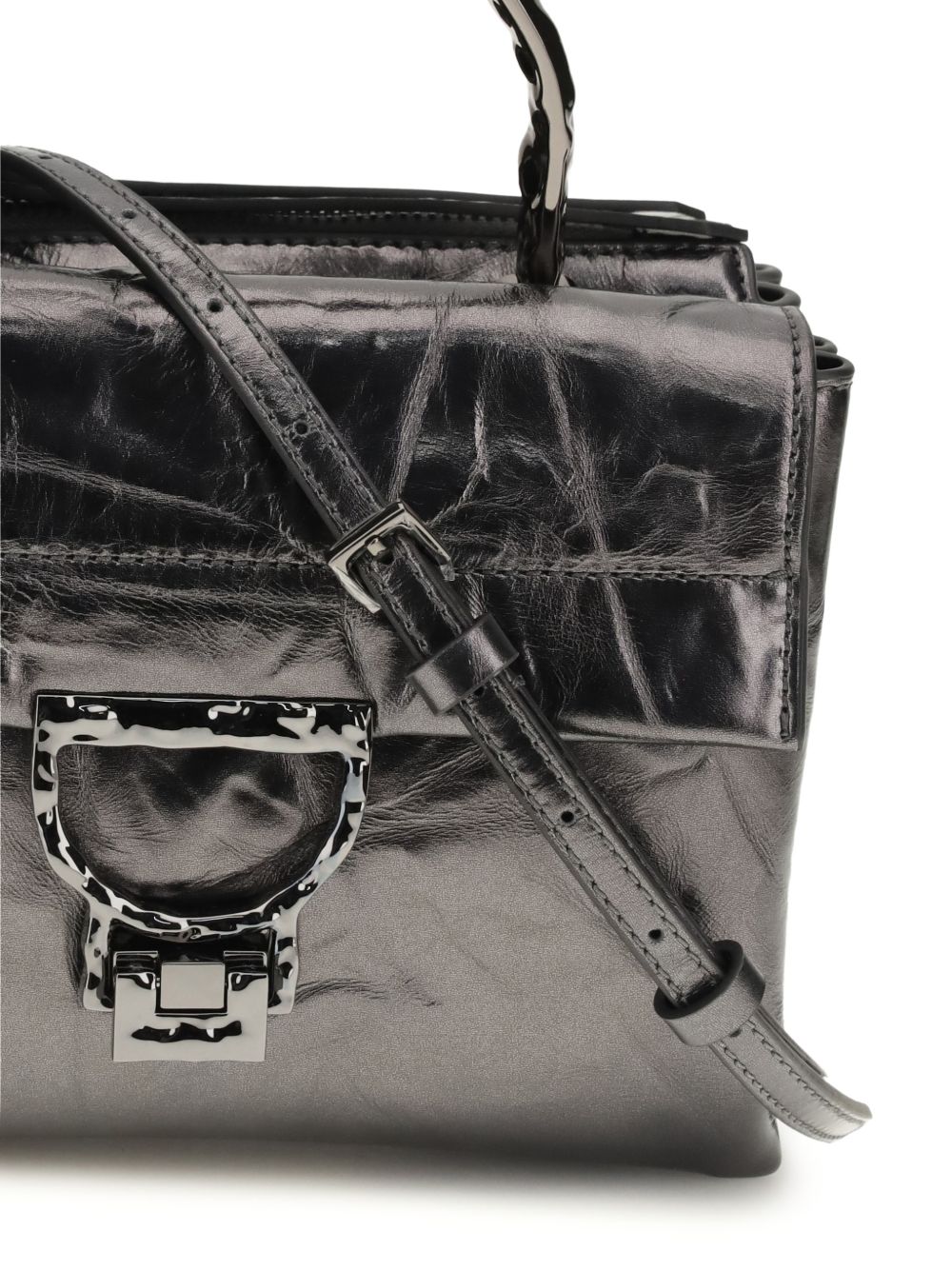 Coccinelle Bags Gunmetal Leather