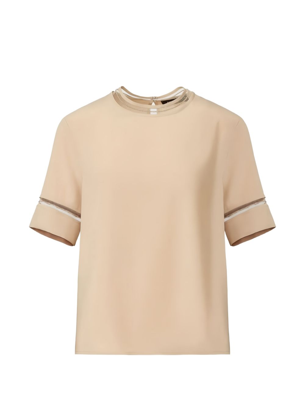 Fabiana Filippi Top Beige