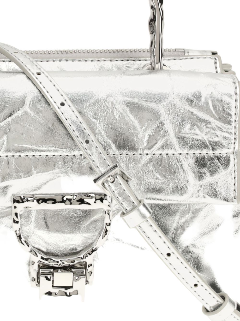 Coccinelle Bags Silver Leather