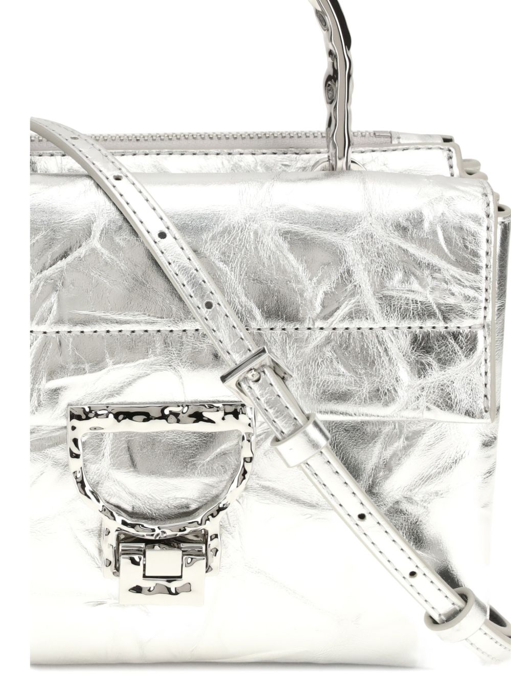 Coccinelle Bags Silver Leather