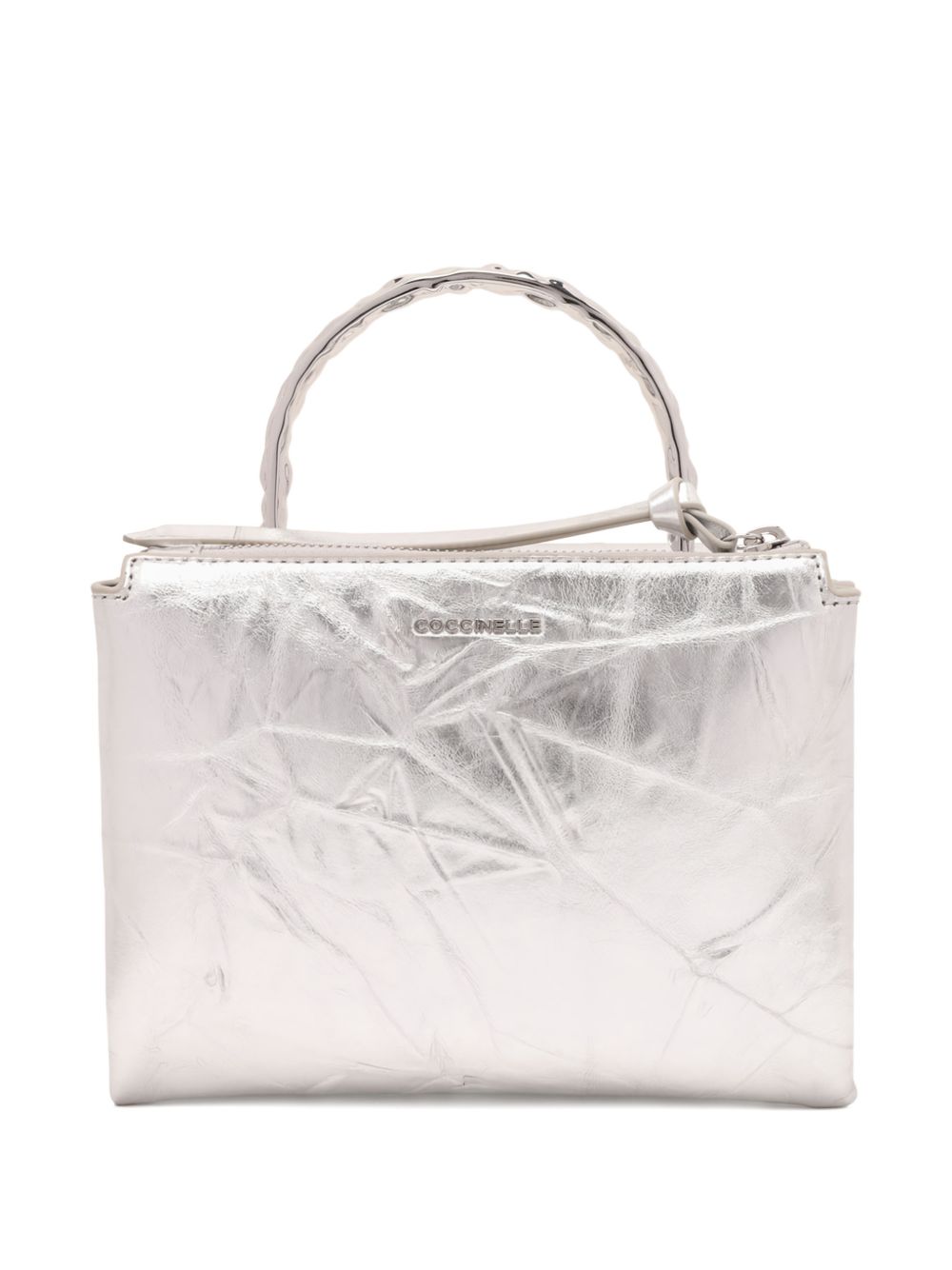 Coccinelle Bags Silver Leather