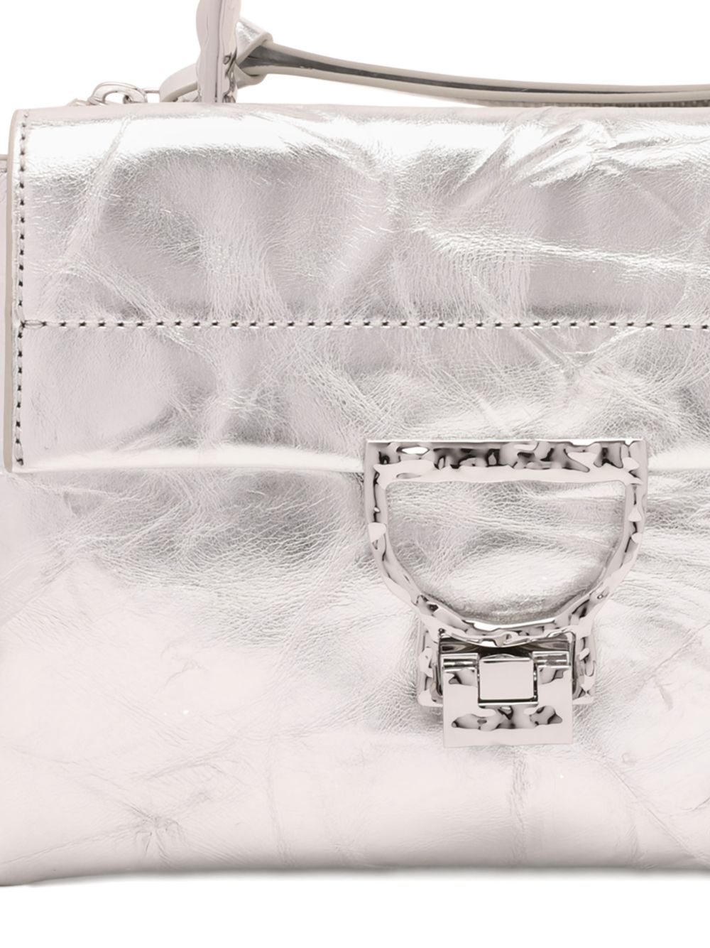 Coccinelle Bags Silver Leather