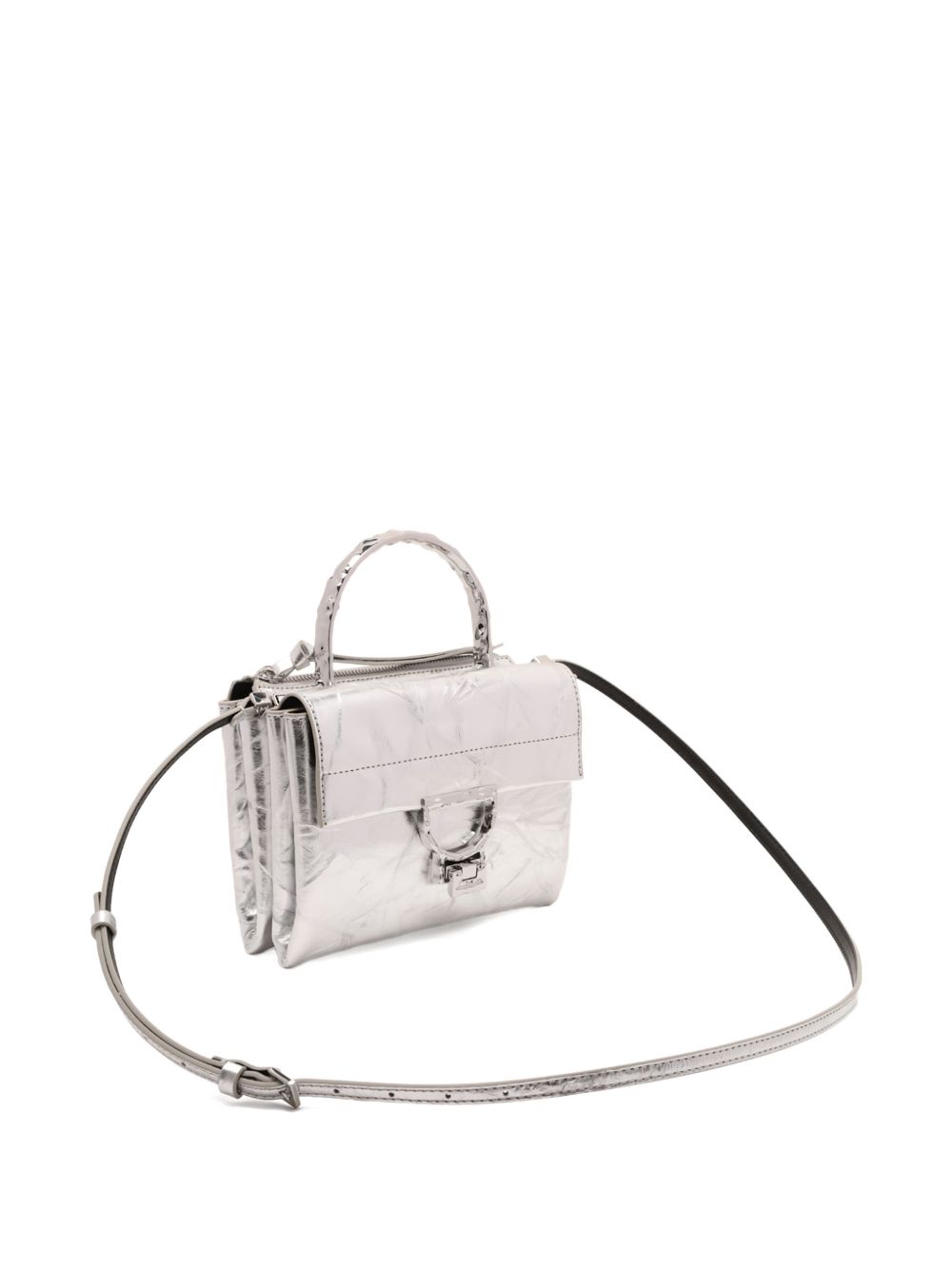 Coccinelle Bags Silver Leather