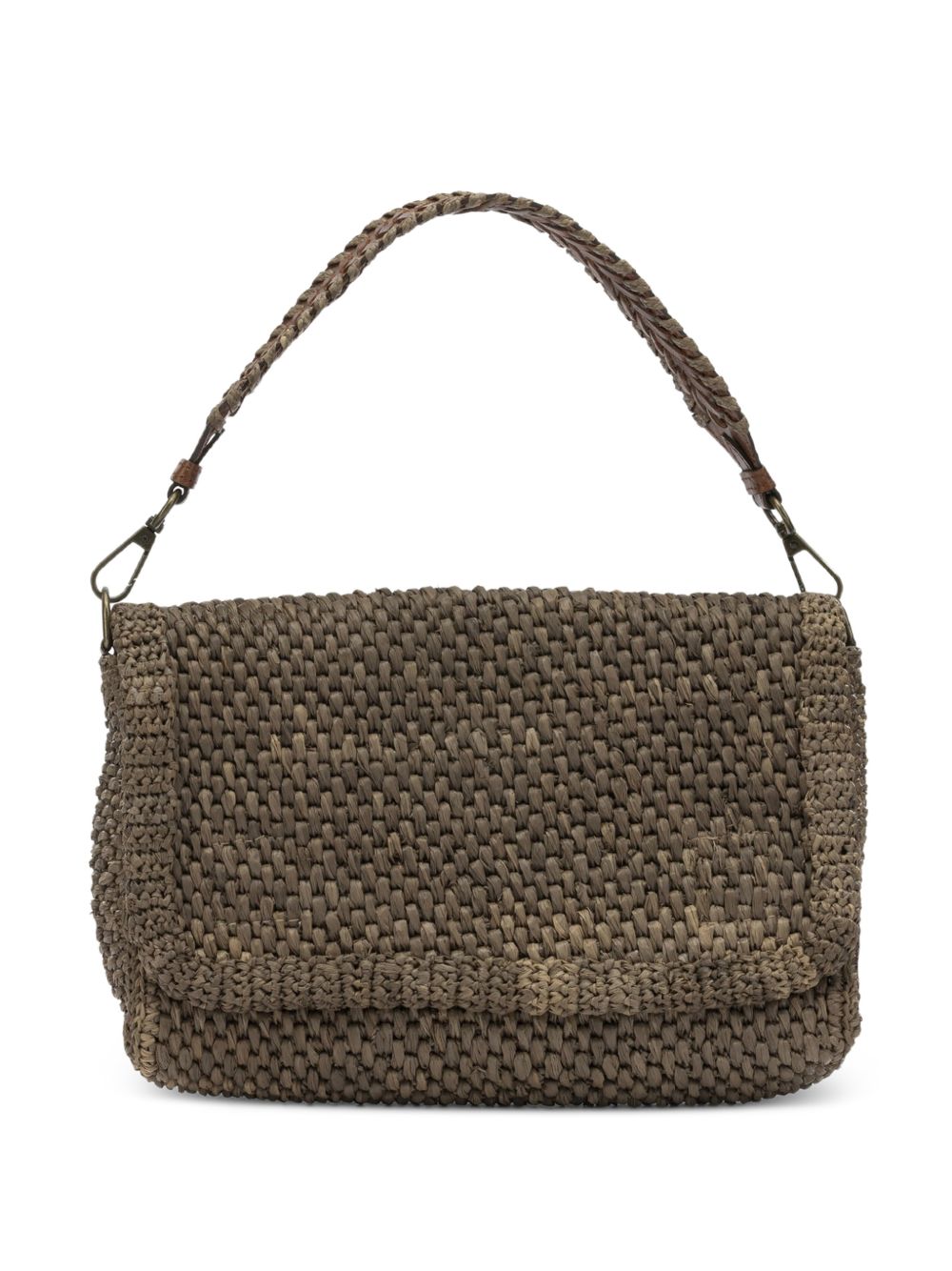 IBELIV Bags Dark Tea Raffia