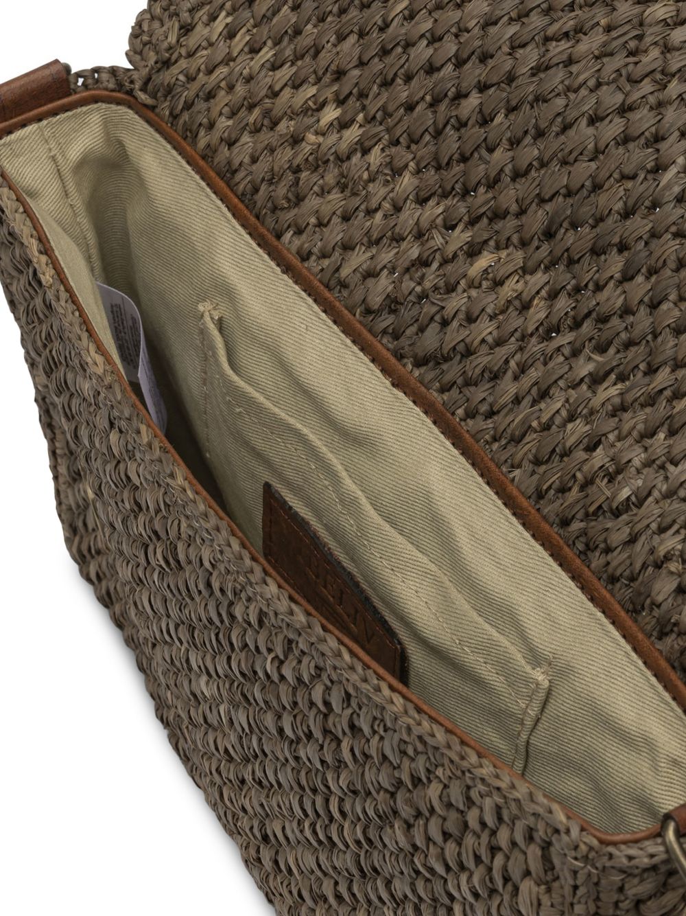 IBELIV Bags Dark Tea Raffia
