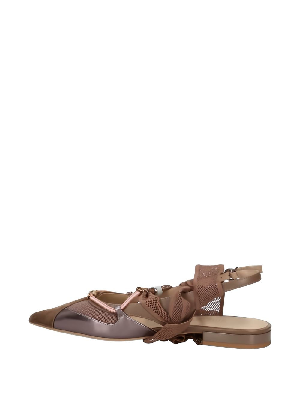 Pinko Flat shoes Brown