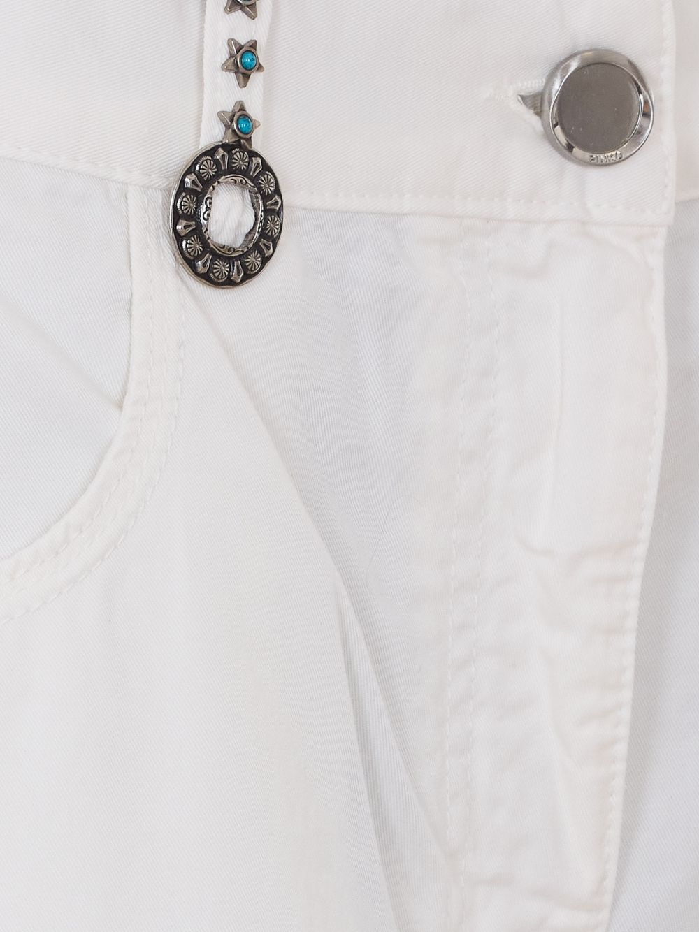 Pinko Shorts White