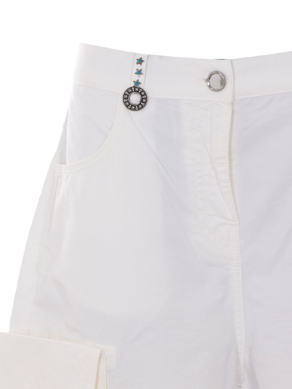 Pinko Shorts White