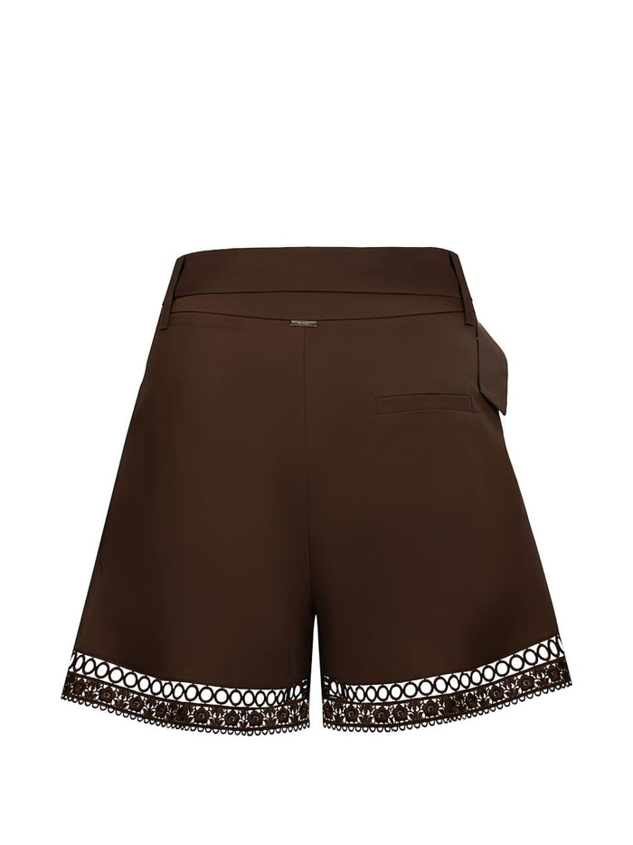 Twin-set Shorts Coffee Liquer
