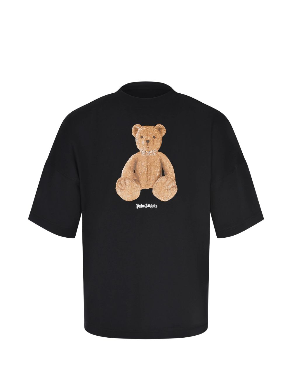 Palm Angels T-shirts and Polos Black Brown