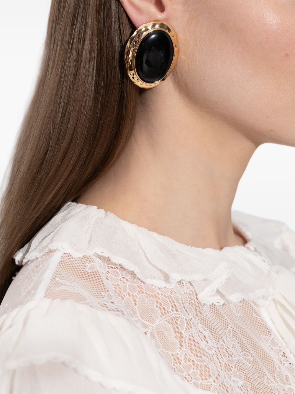 SELF PORTRAIT Bijoux Black And Gold