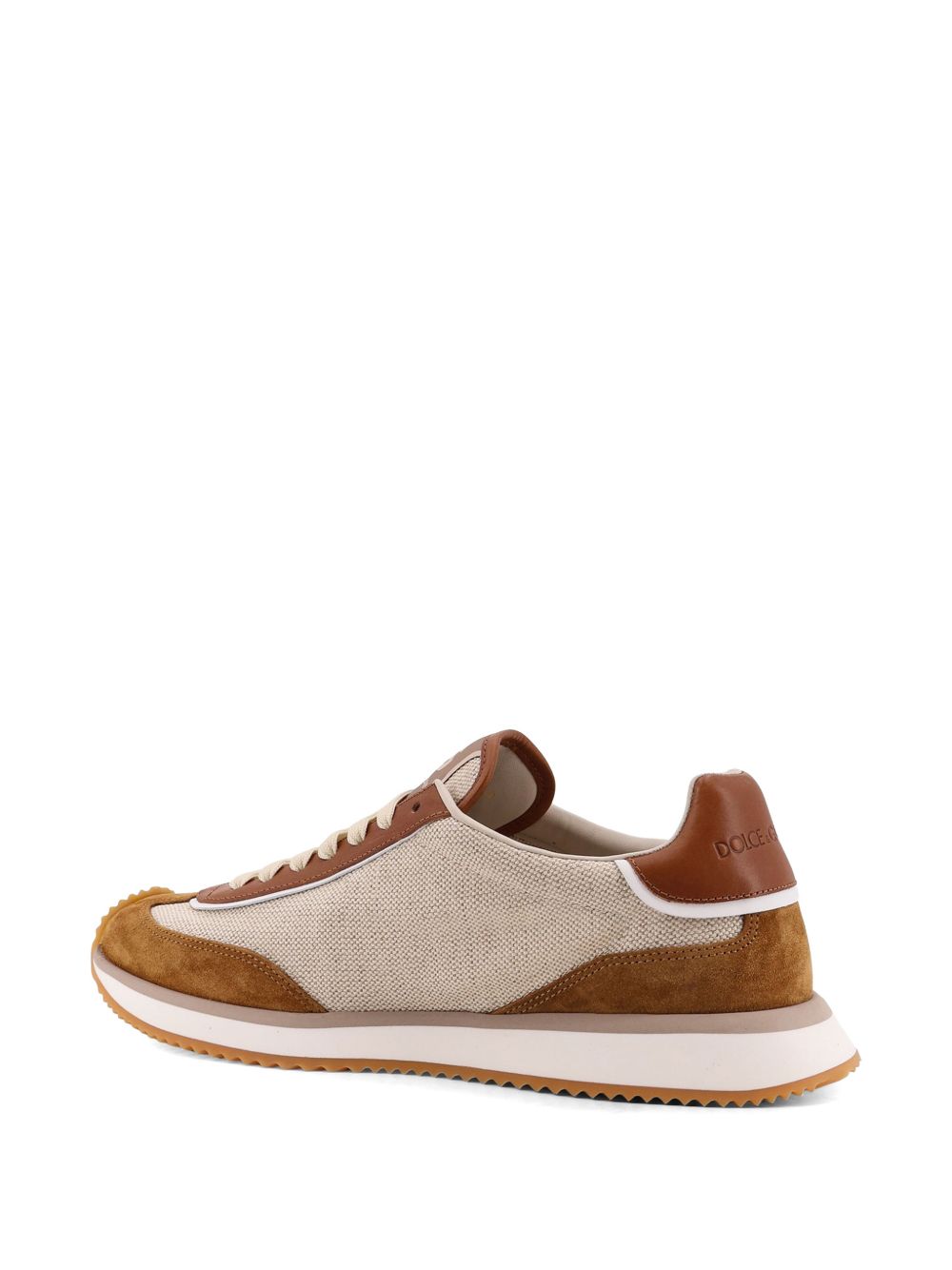 Dolce & Gabbana Flat shoes Avorio/cammello Canvas